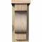 Ekena Millwork Newport Rough Sawn Corbel w/Backplate, Douglas Fir, 6"W x 10"D x 14"H COR06X10X14NEW01RDF - alternate 4